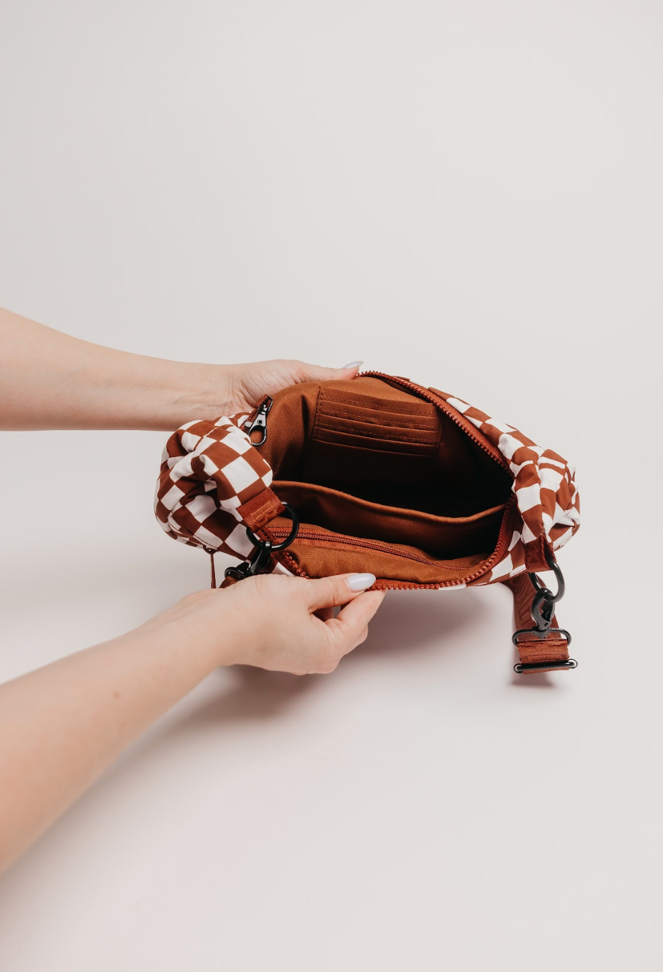 Coco Check Crescent Bag Brixley