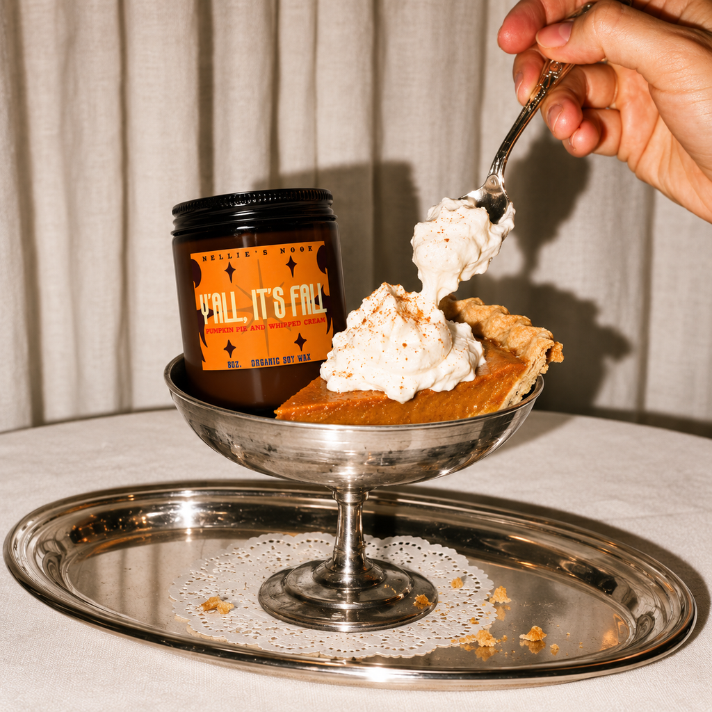 Y’all, Its Fall Candle - Pumpkin Pie & Whipped Cream