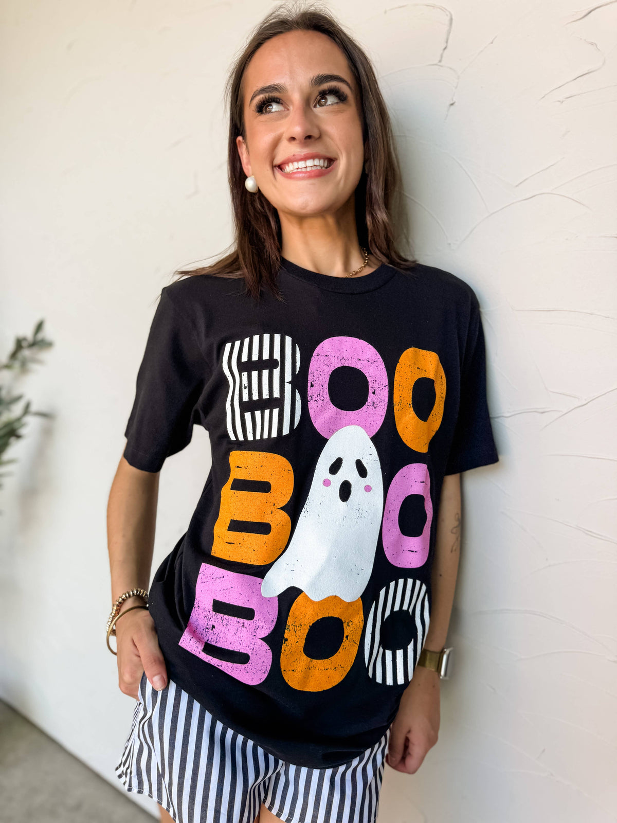 Boo Stacked Tee