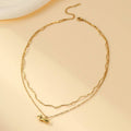 18K STAINLESS STEEL TARNISH FREE DOG NECKLACE | 40NK9696