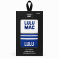 Lulu Mac Socks 2 Pair Box-  ROYAL/ROYAL