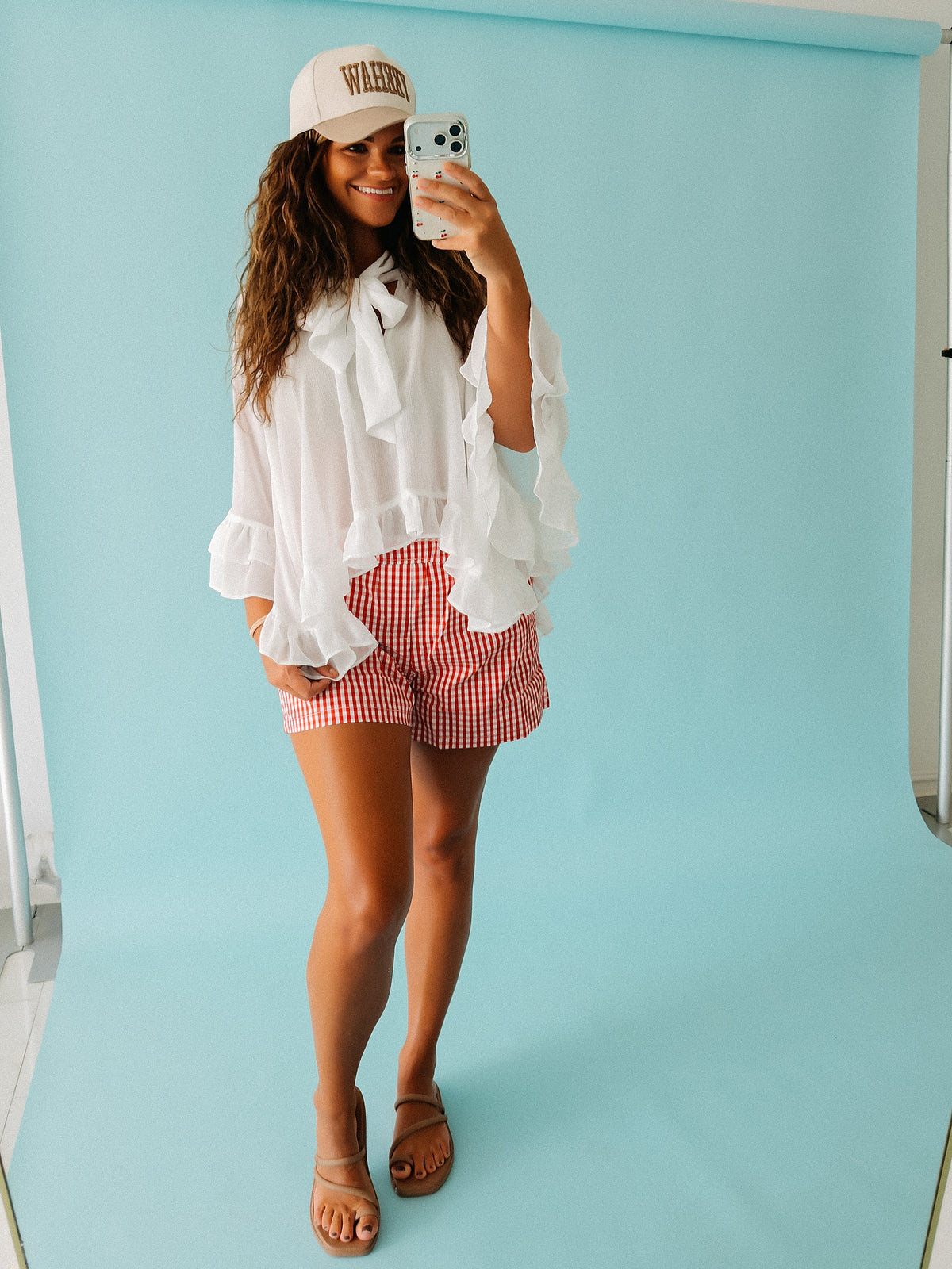 The Ruffle Sleeve Top