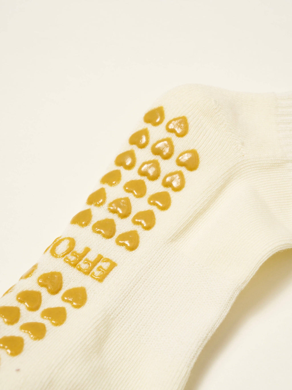 🎀 Bow Ruffle Grip Sock [Gold], Pilates Socks