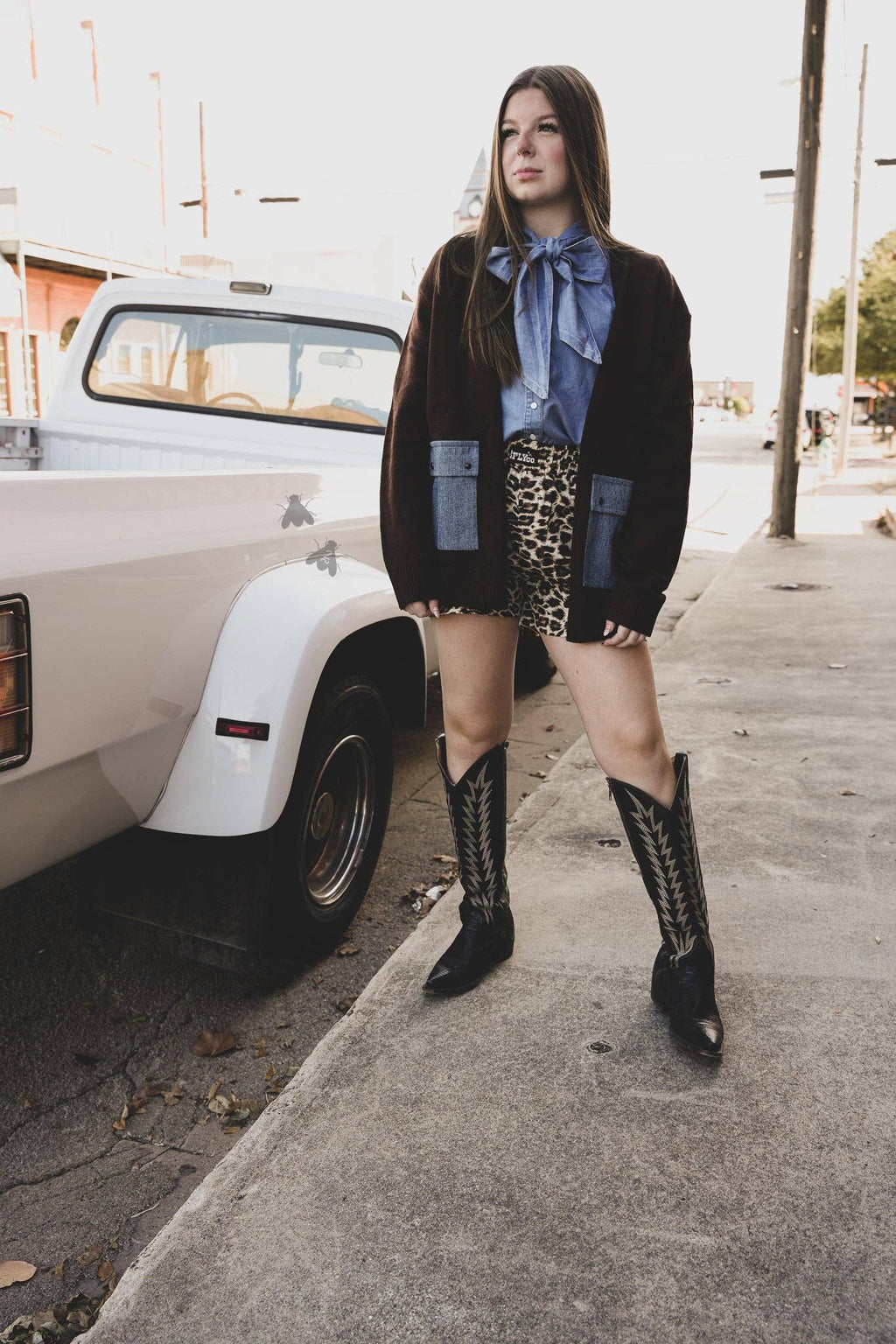 CATTLE BABE CARDI *ANGUS