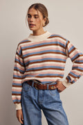 Multi Stripe Knit Sweater