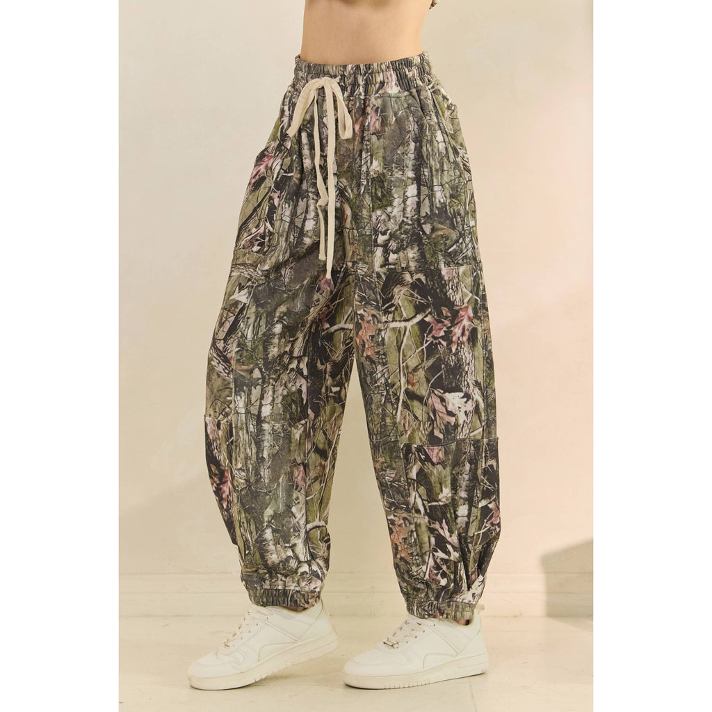 Camo Terry Pants
