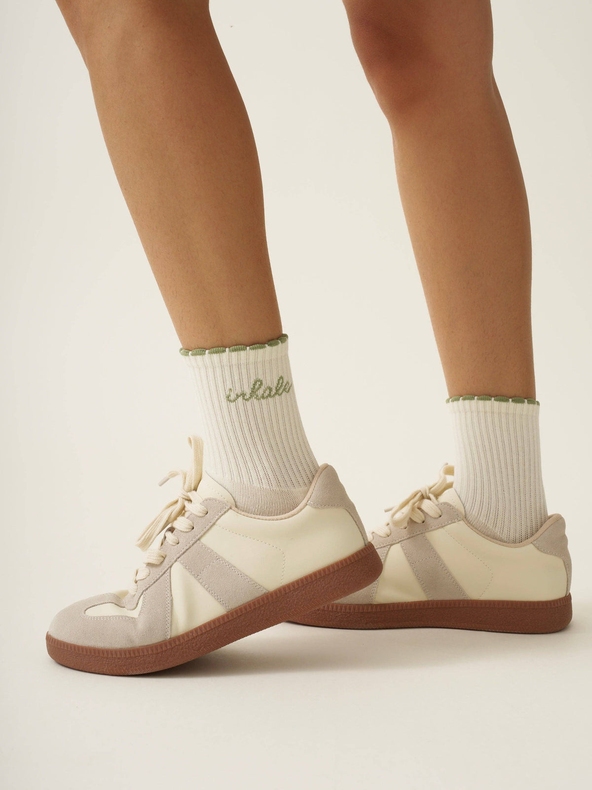 🧘🏼‍♀️ Inhale Exhale Grip Sock, Pilates Socks