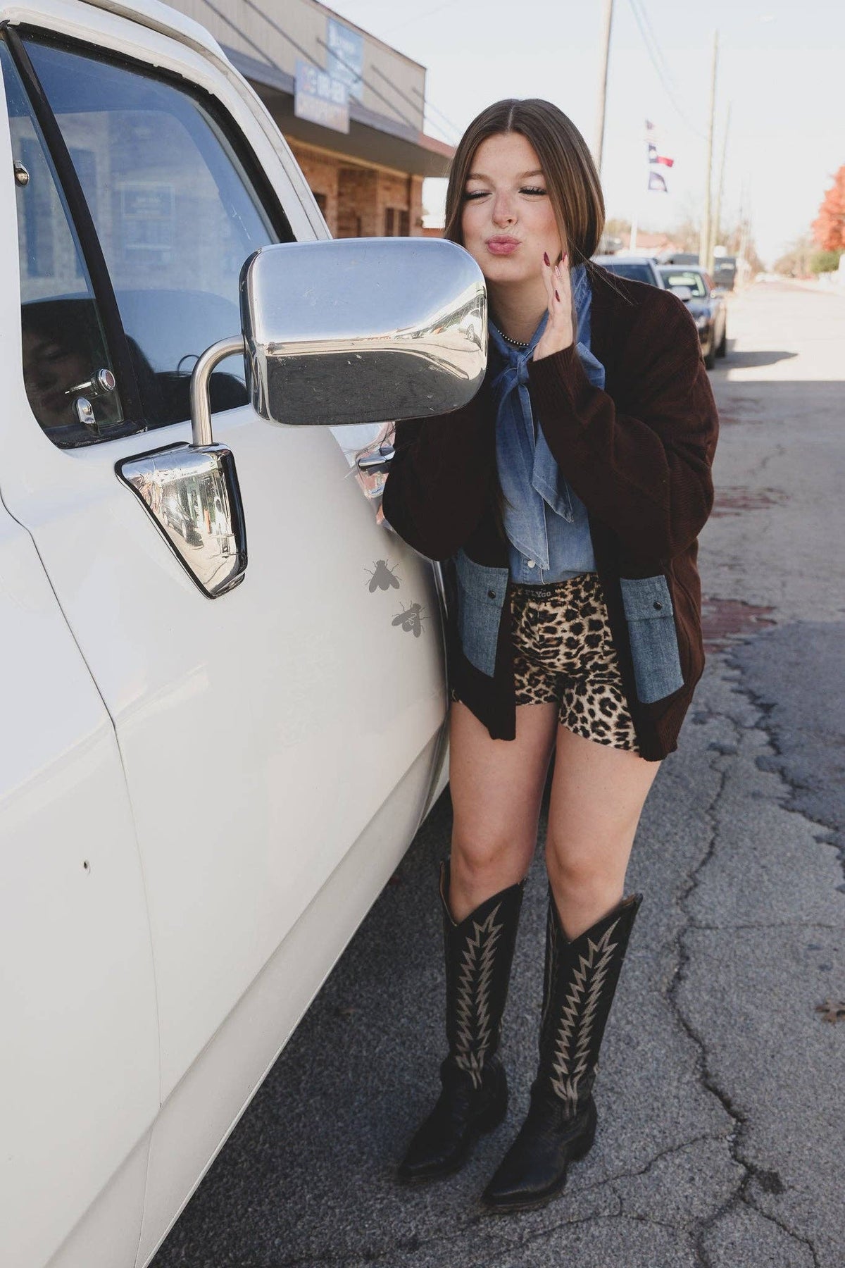 CATTLE BABE CARDI *ANGUS
