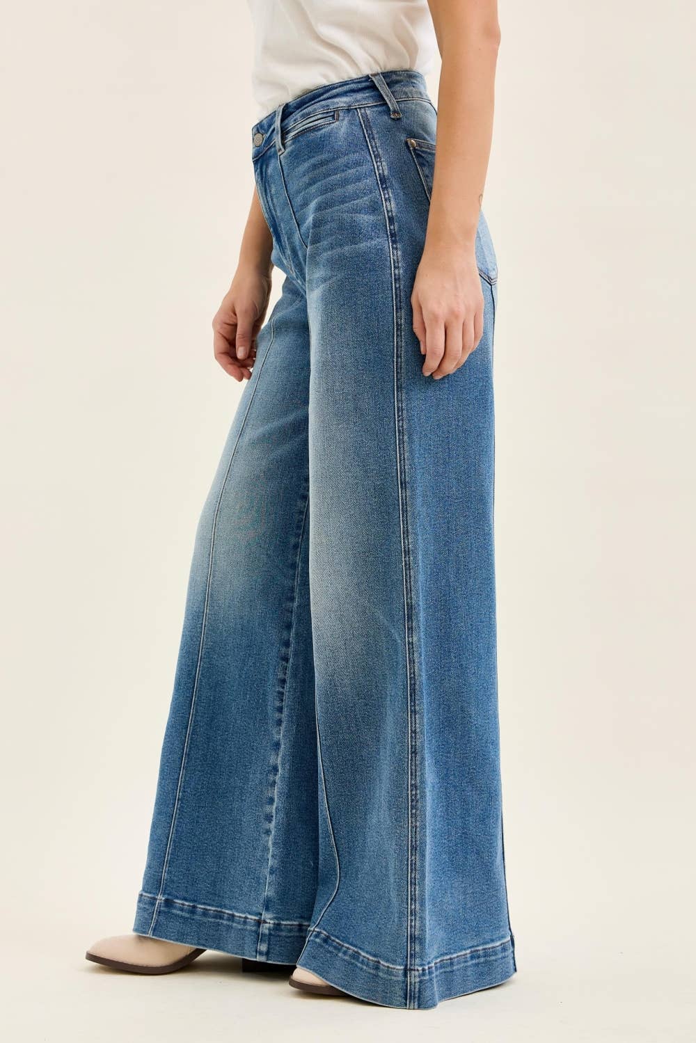 Multi Inseam Palazzo Judy Blue Jeans