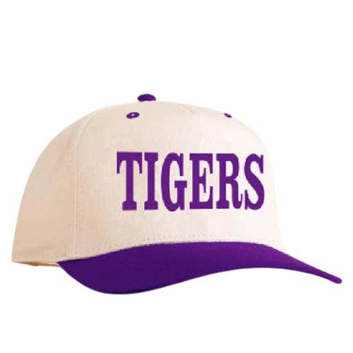 TIGERS CAP DEEP PURPLE - Lulu mac