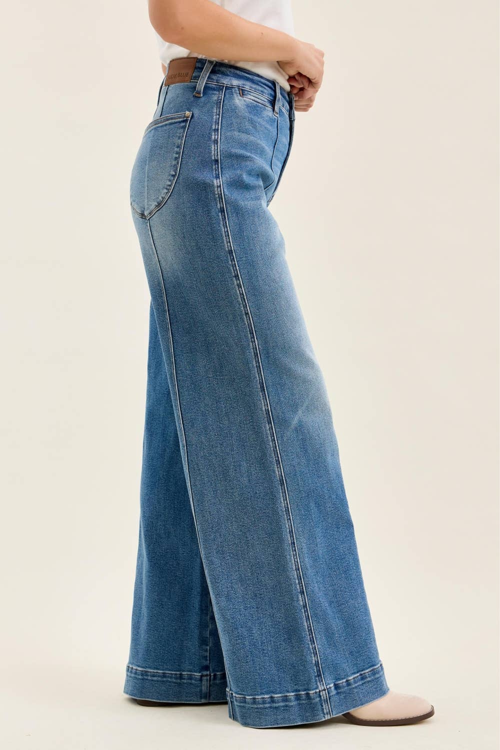 Multi Inseam Palazzo Judy Blue Jeans