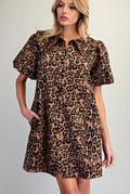 Born to Be Bold Mini Leopard Dress