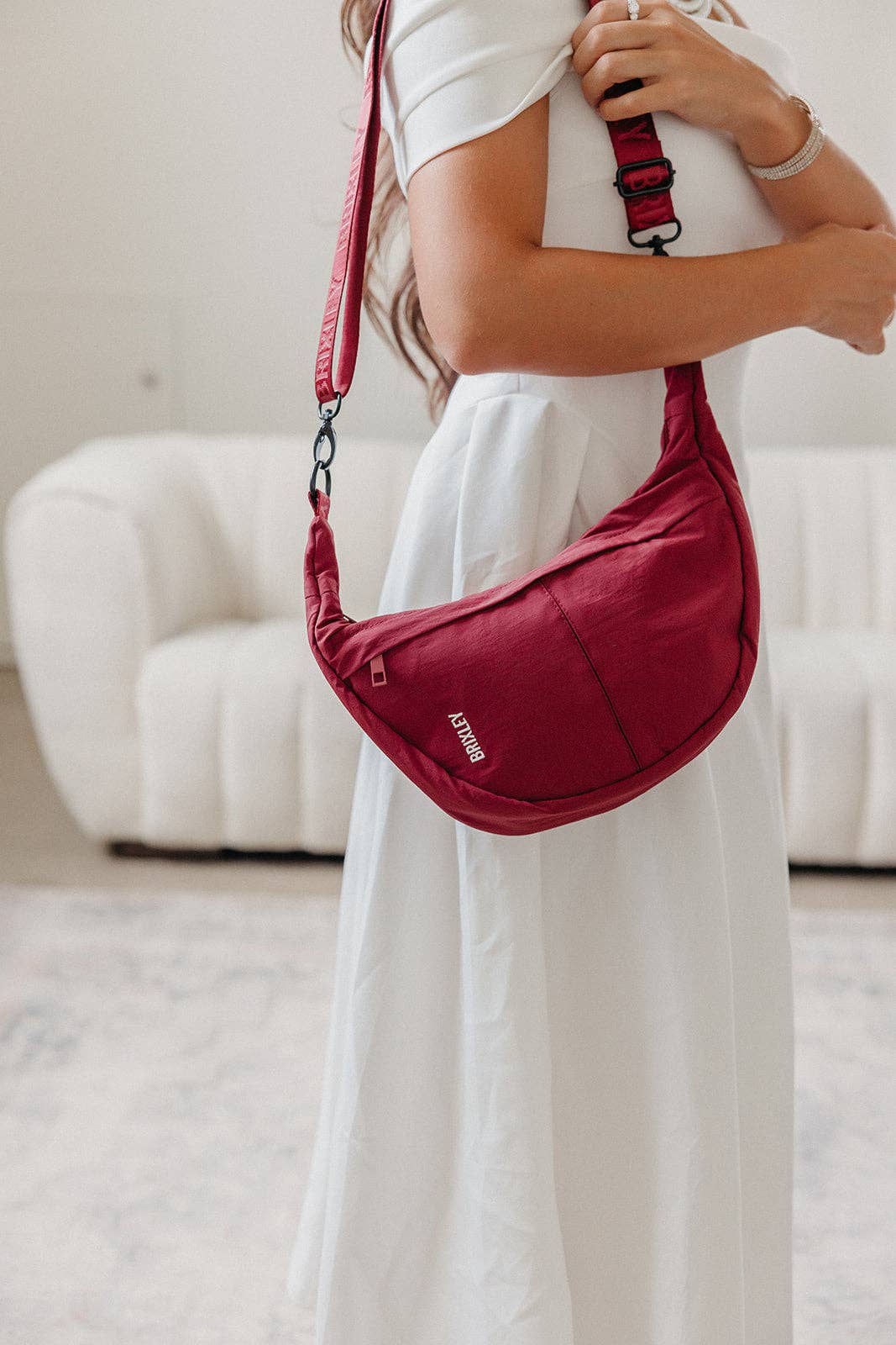 Cranberry Crescent Brixley Bag