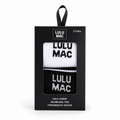 Lulu Mac Socks 2 Pair Box-  BLACK/BLACK