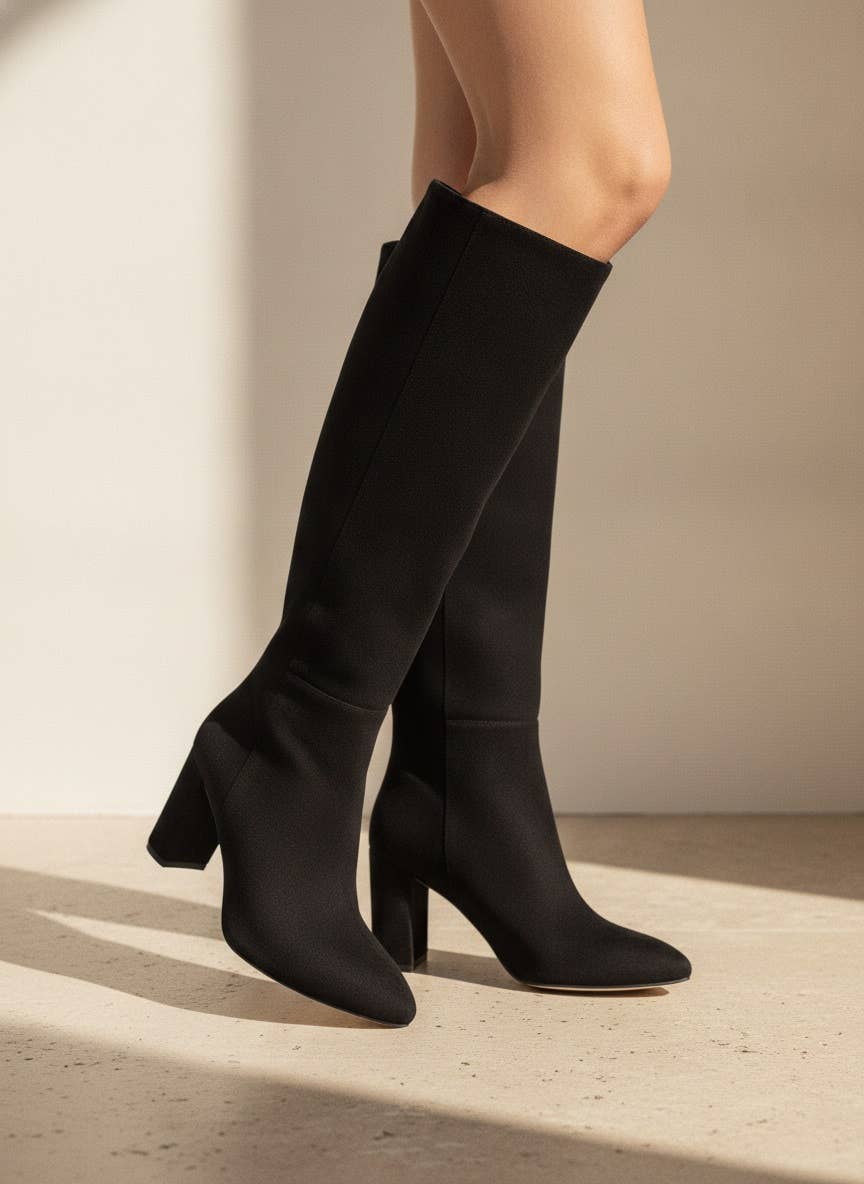 Blackout Suede Boots