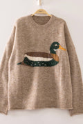 Cozy Mallard Duck Sweater