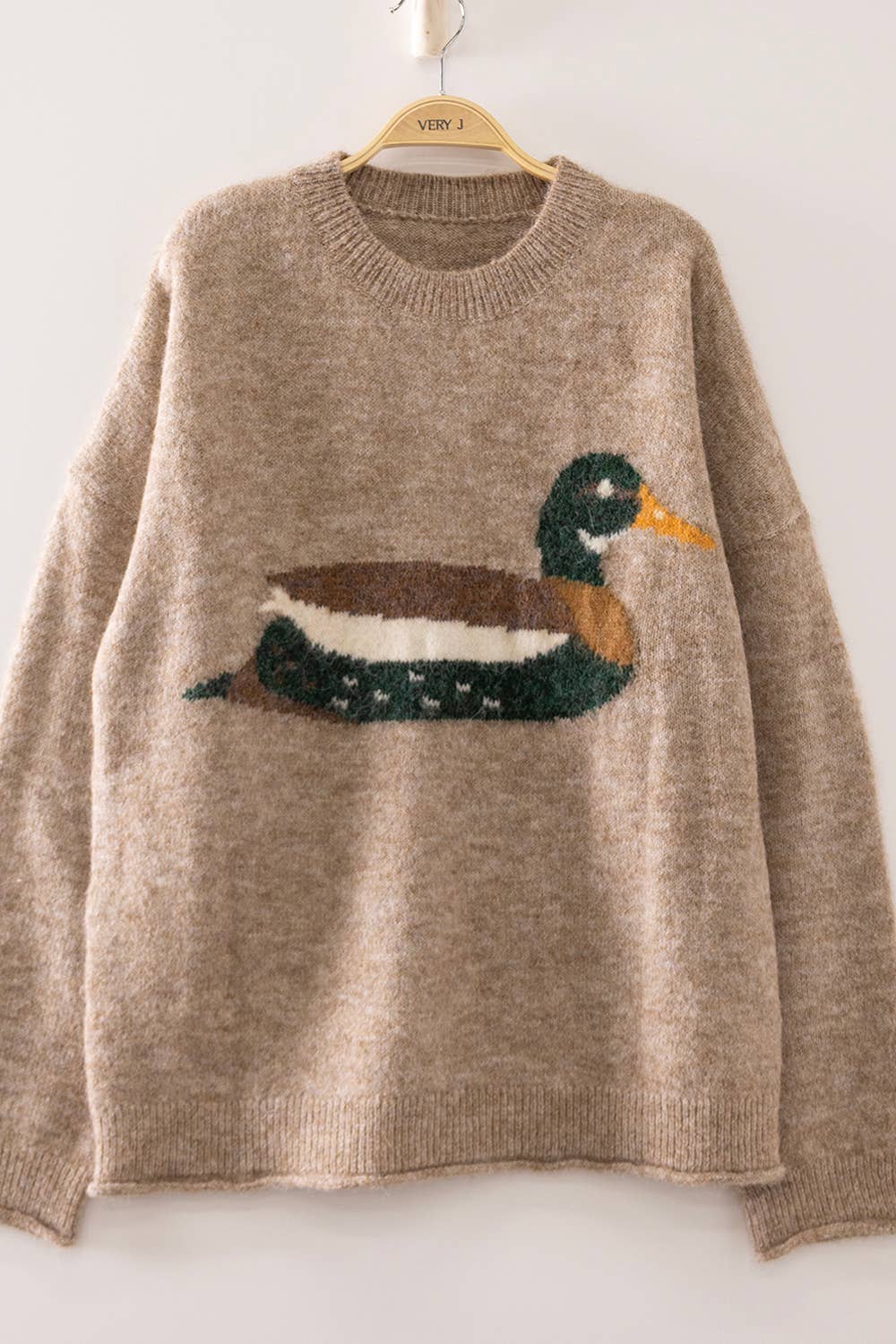 Cozy Mallard Duck Sweater