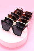 ACETATE SQUARE CATEYE SUNGLASSES SET | 40SG813-Pack 12