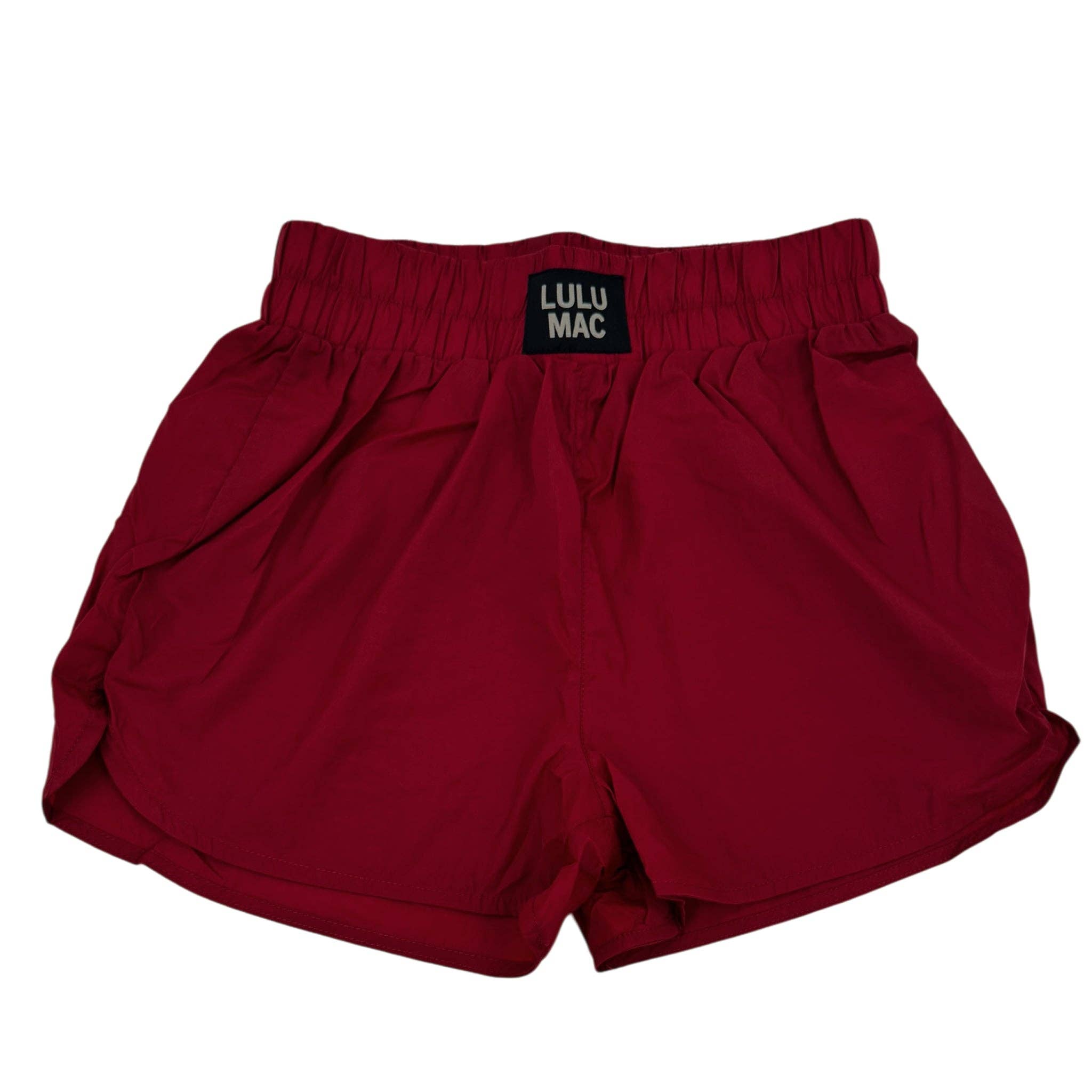 Lulu mac - OG-SHORT MAROON
