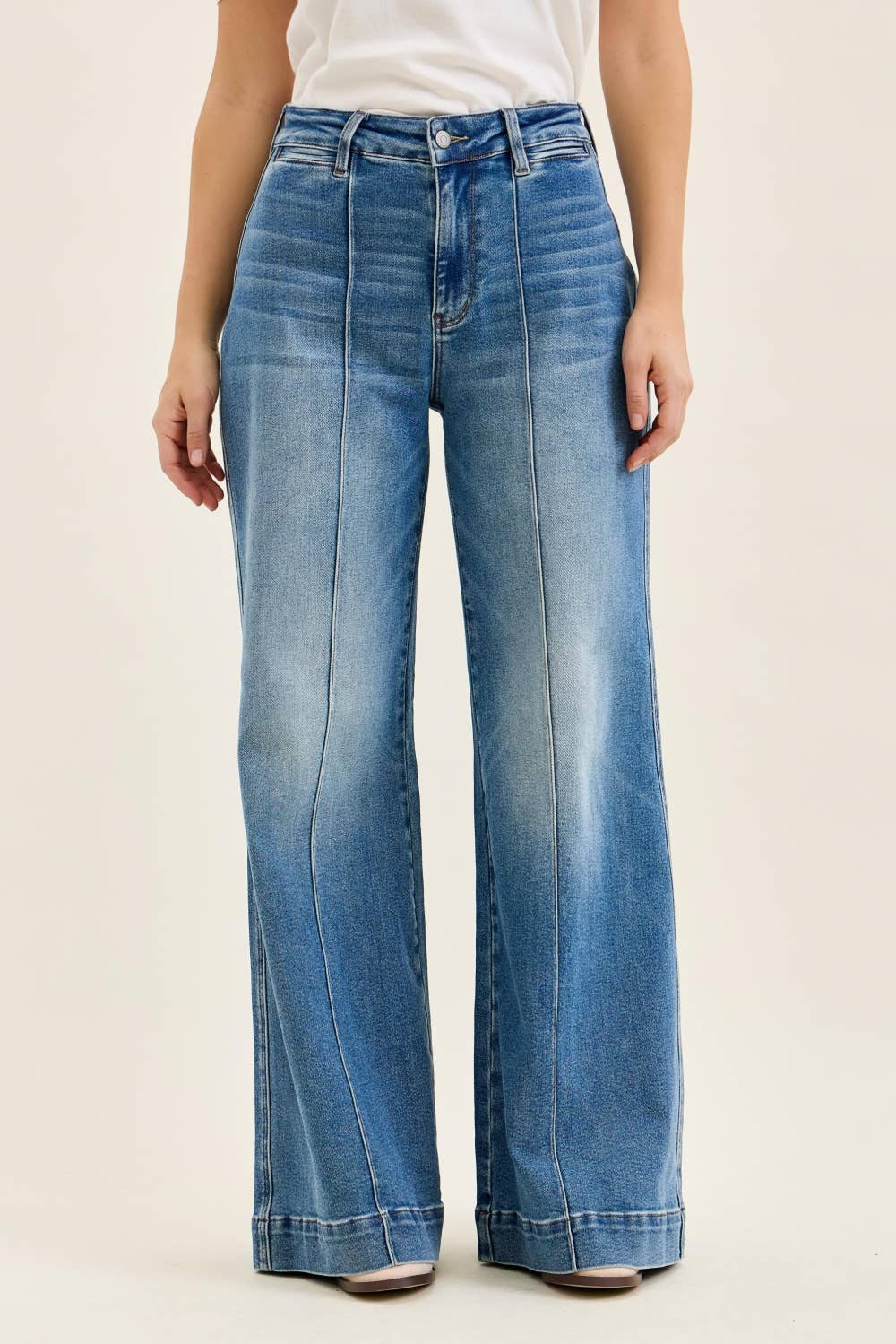 Multi Inseam Palazzo Judy Blue Jeans