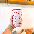 Mon Cheri (Cherries) | Reusable Coffee Sleeve