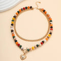 Multi Layer Pendant Resin Beaded Necklaces | 40NK9753