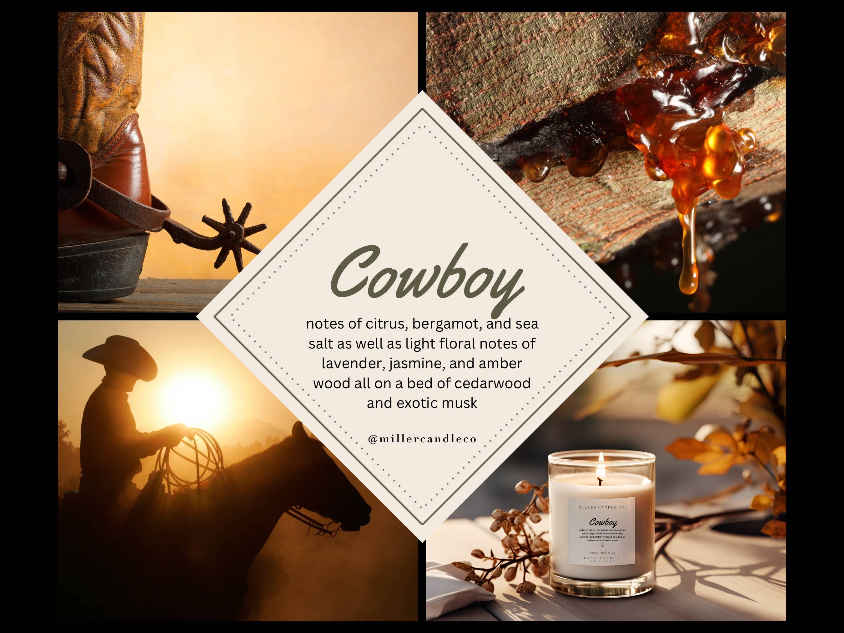 Cowboy Car Diffuser 